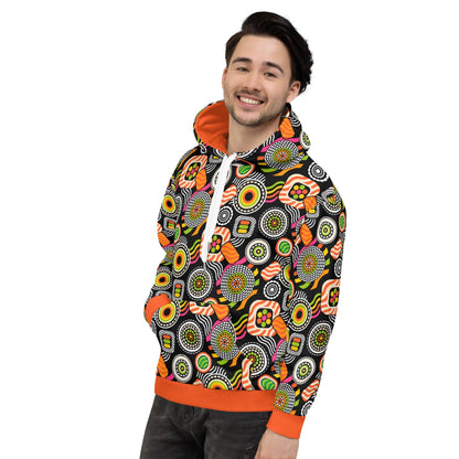 Hoodie - SUSHIPOPS - Colorful sushi print