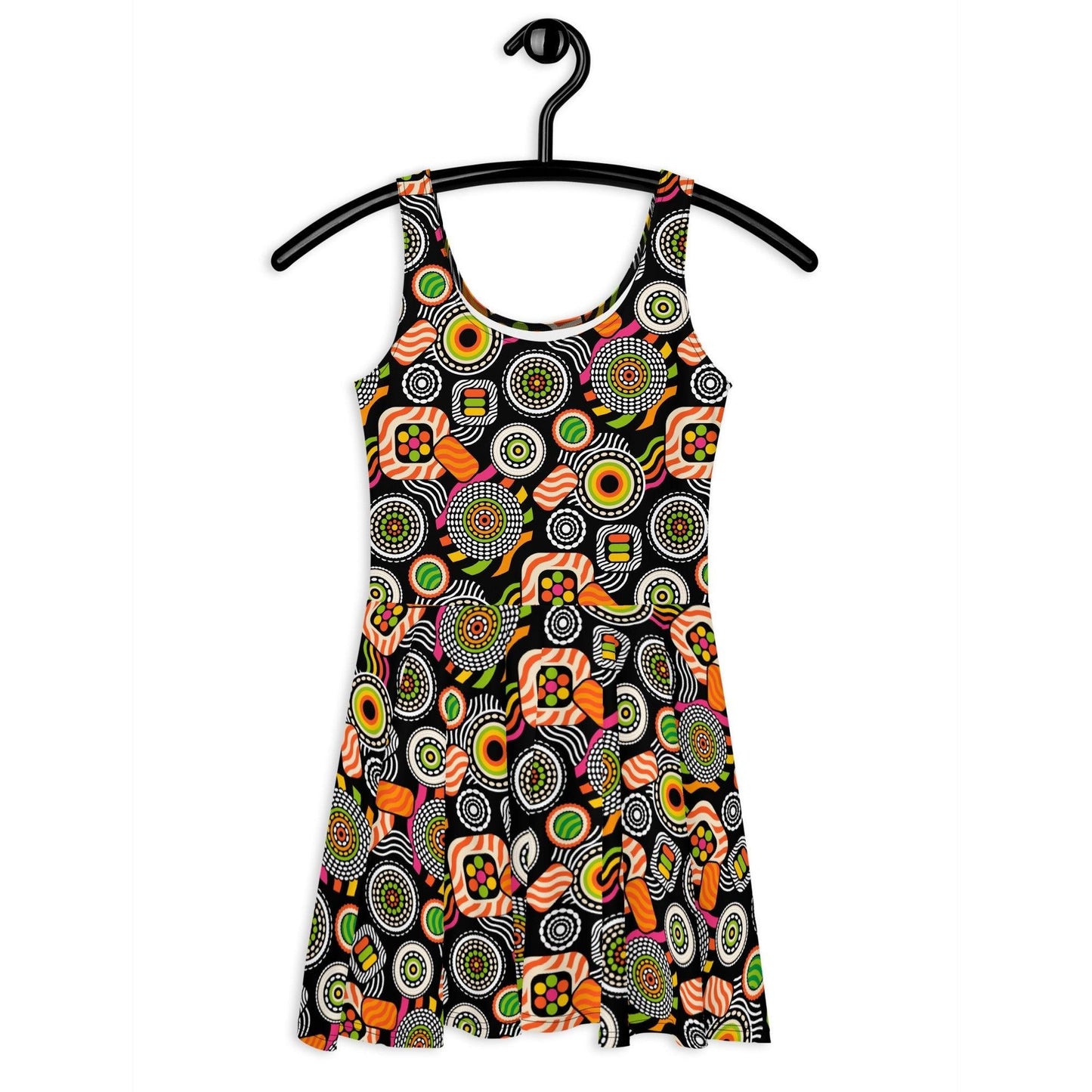 Skater dress - SUSHIPOPS - Colorful sushi print 3XL