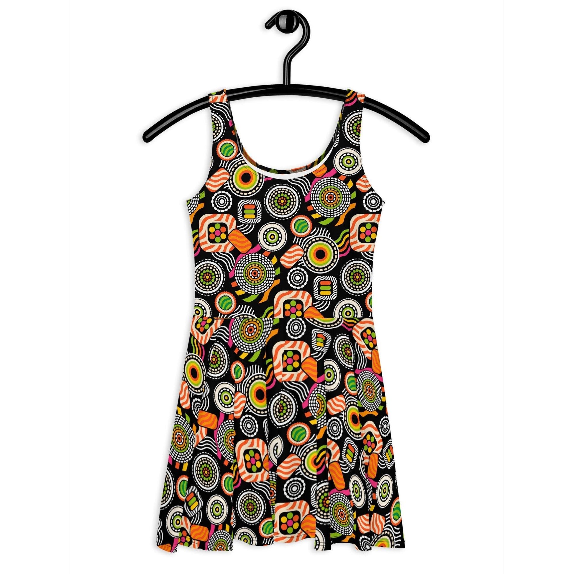 Skater dress - SUSHIPOPS - Colorful sushi print 3XL