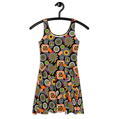 Skater dress - SUSHIPOPS - Colorful sushi print 3XL