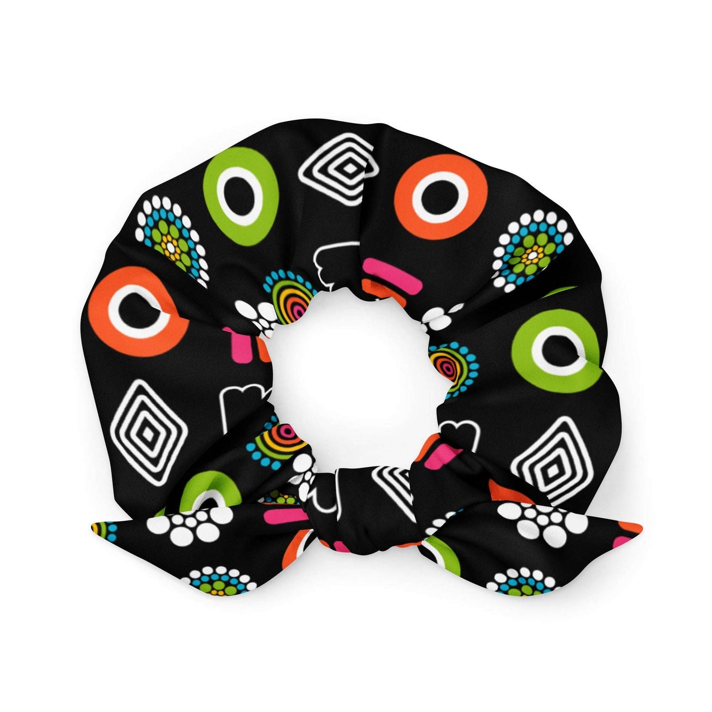 Scrunchie - SWEET CANDY - Colorful candy print Default Title