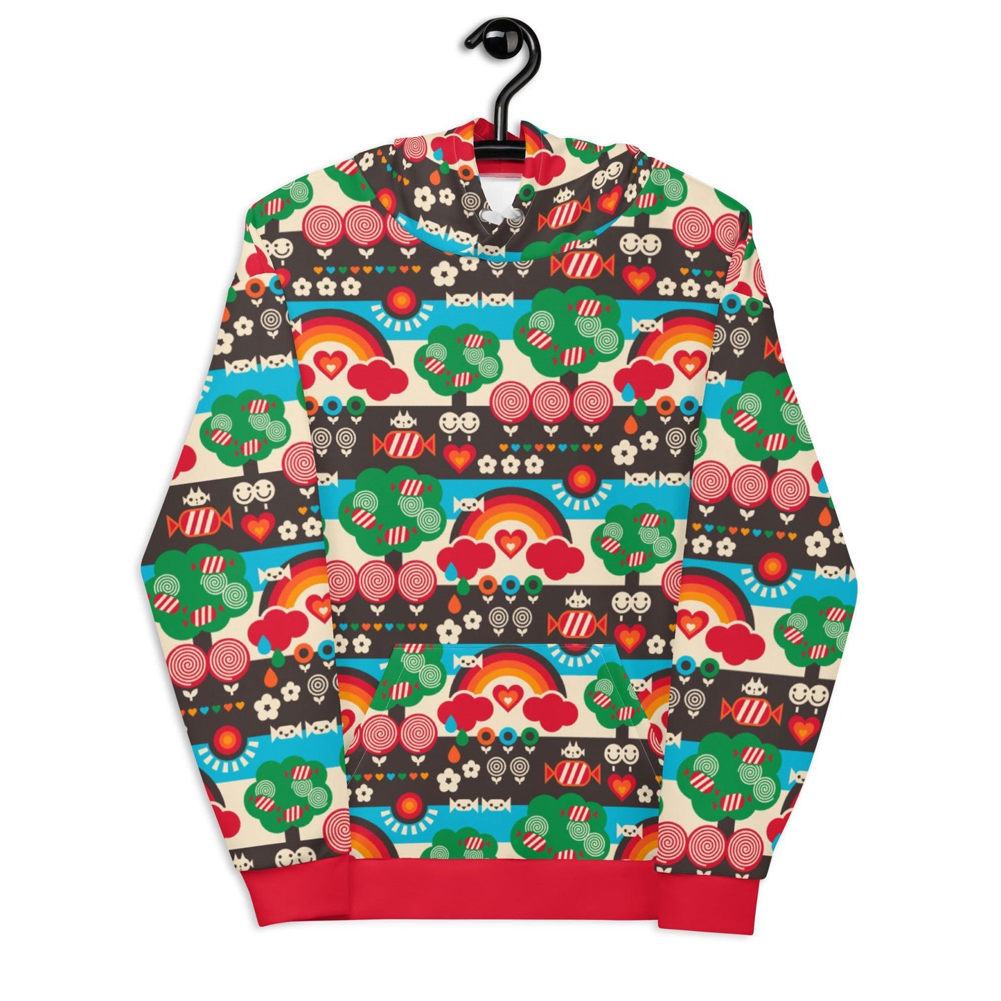 Hoodie - SWEET DAYS - Vintage candy print 6XL