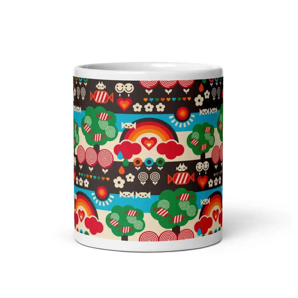 Mug - SWEET DAYS - Vintage candy print