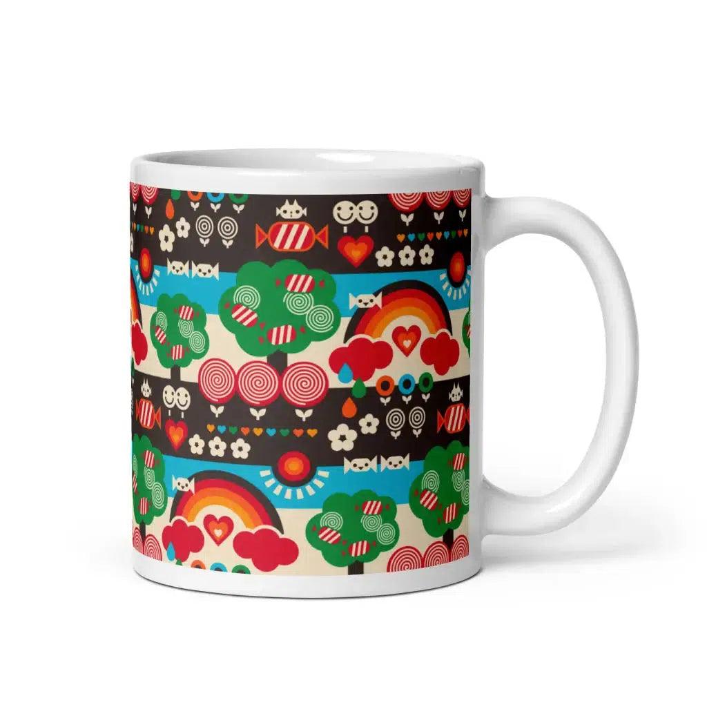 Mug - SWEET DAYS - Vintage candy print