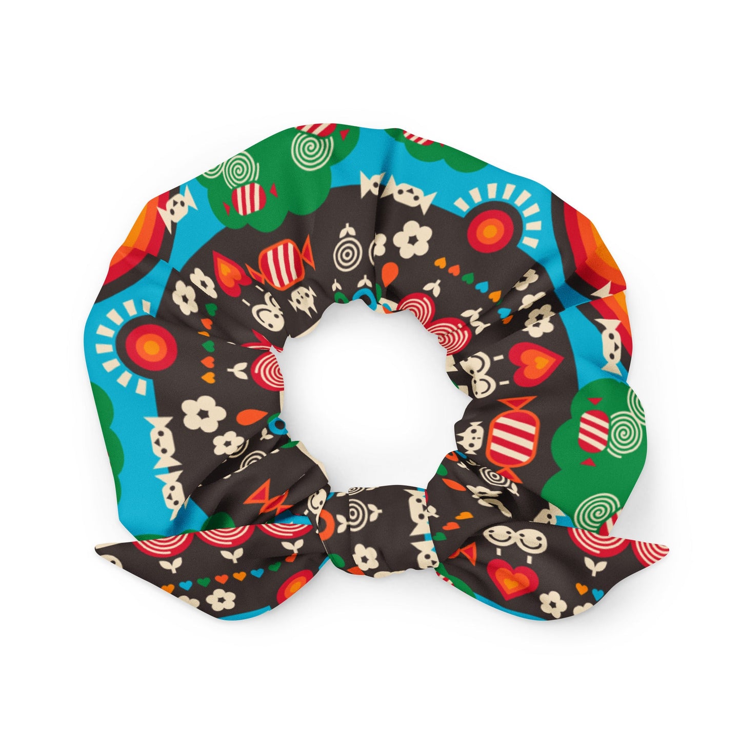 Scrunchie - SWEET DAYS - Vintage candy print Default Title