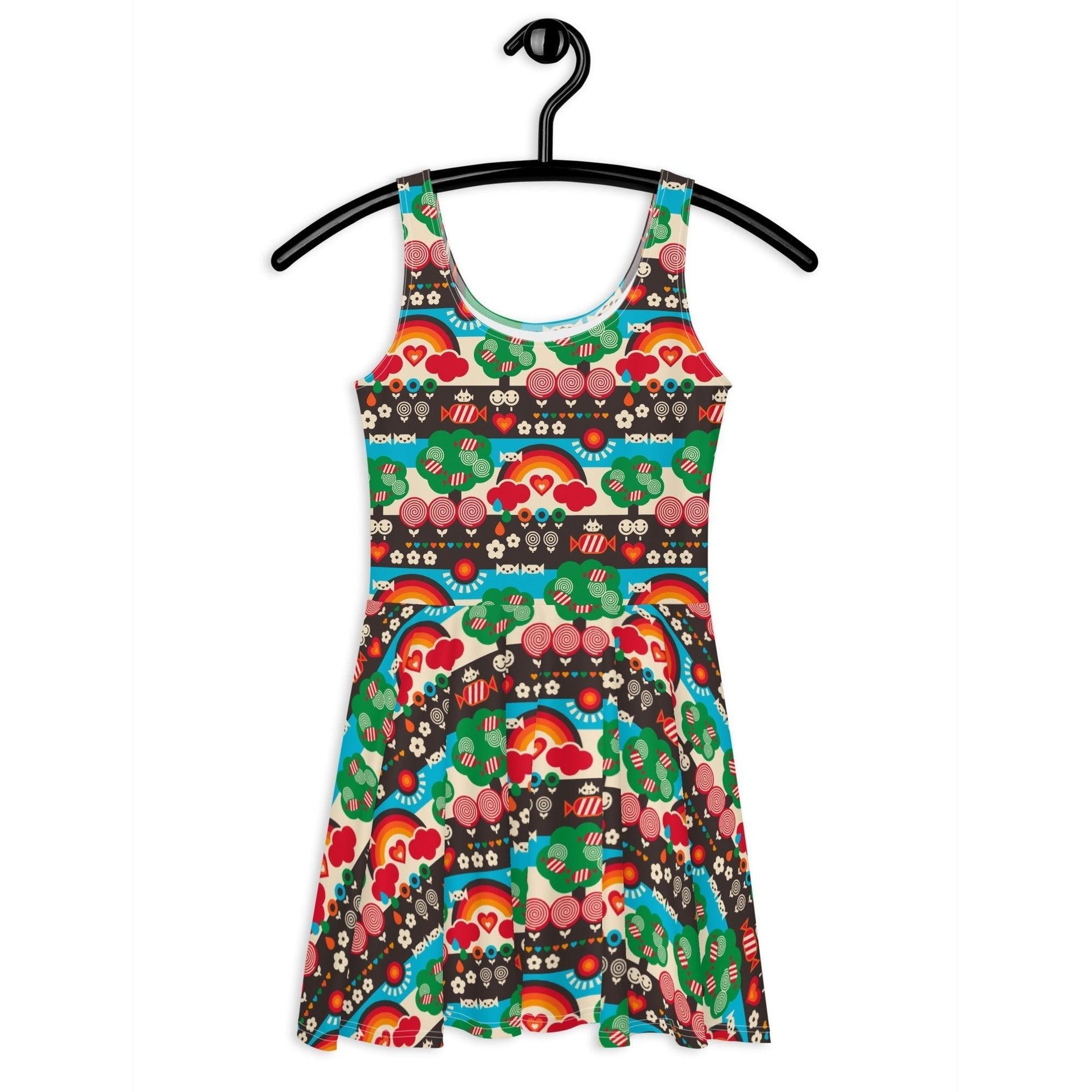 Skater dress - SWEET DAYS - Vintage candy print 3XL