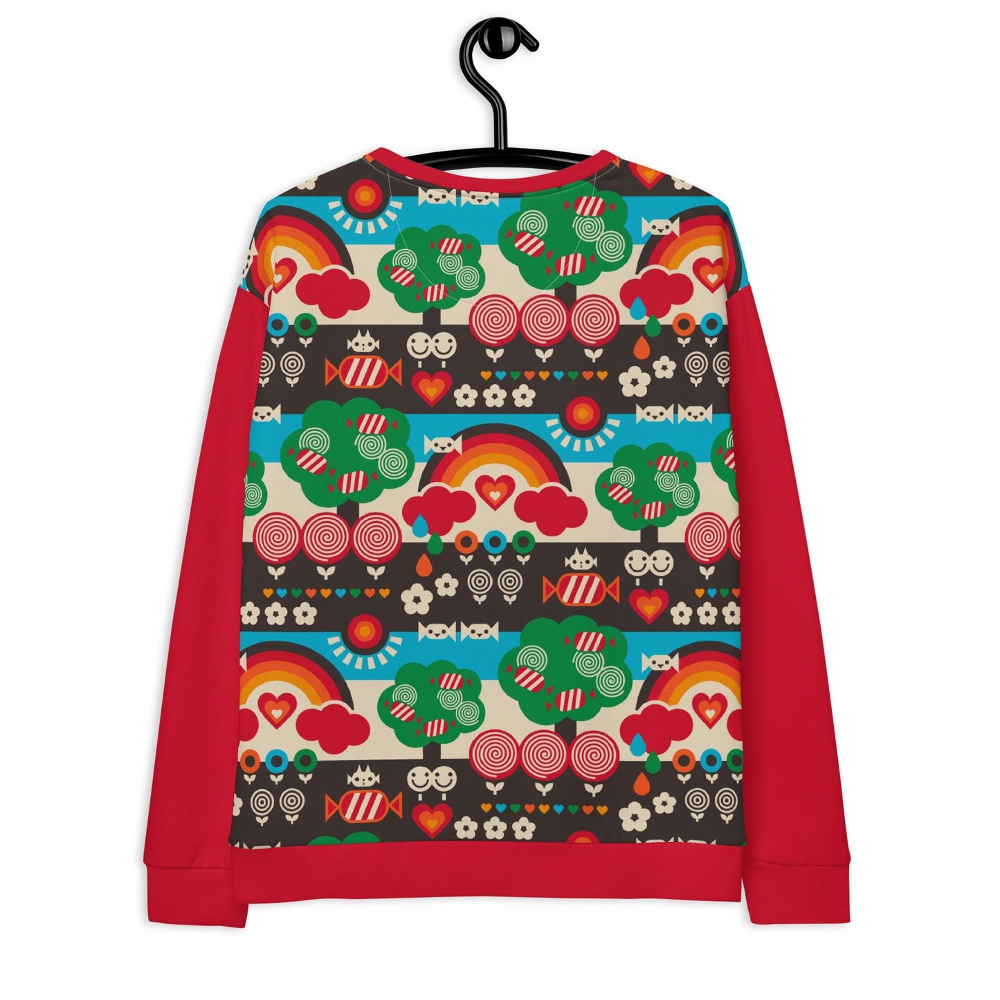 Sweatshirt - SWEET DAYS - Vintage candy print