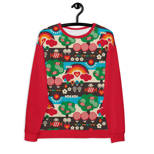 Sweatshirt - SWEET DAYS - Vintage candy print 3XL