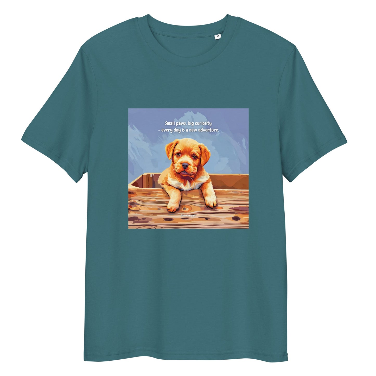 T-Shirt - Small paws, big curiosity - every day is a new adventure Stargazer