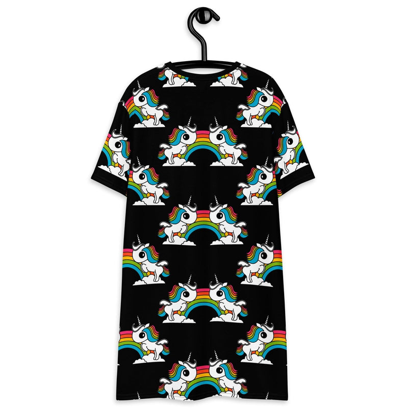 T-Shirt Dress - UNIQUE black
