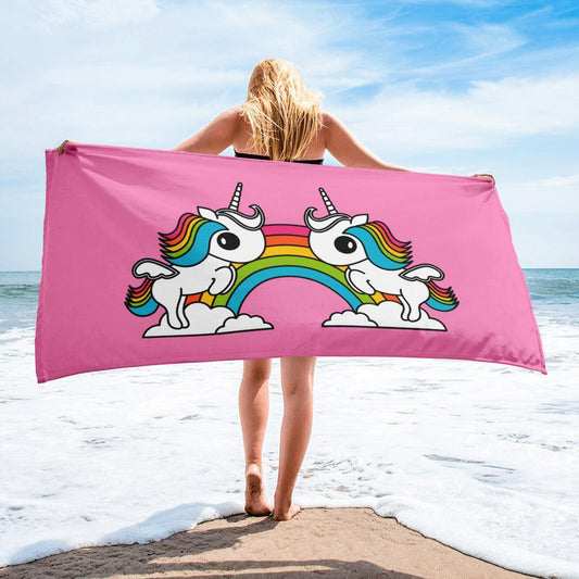Towel - UNIQUE pink