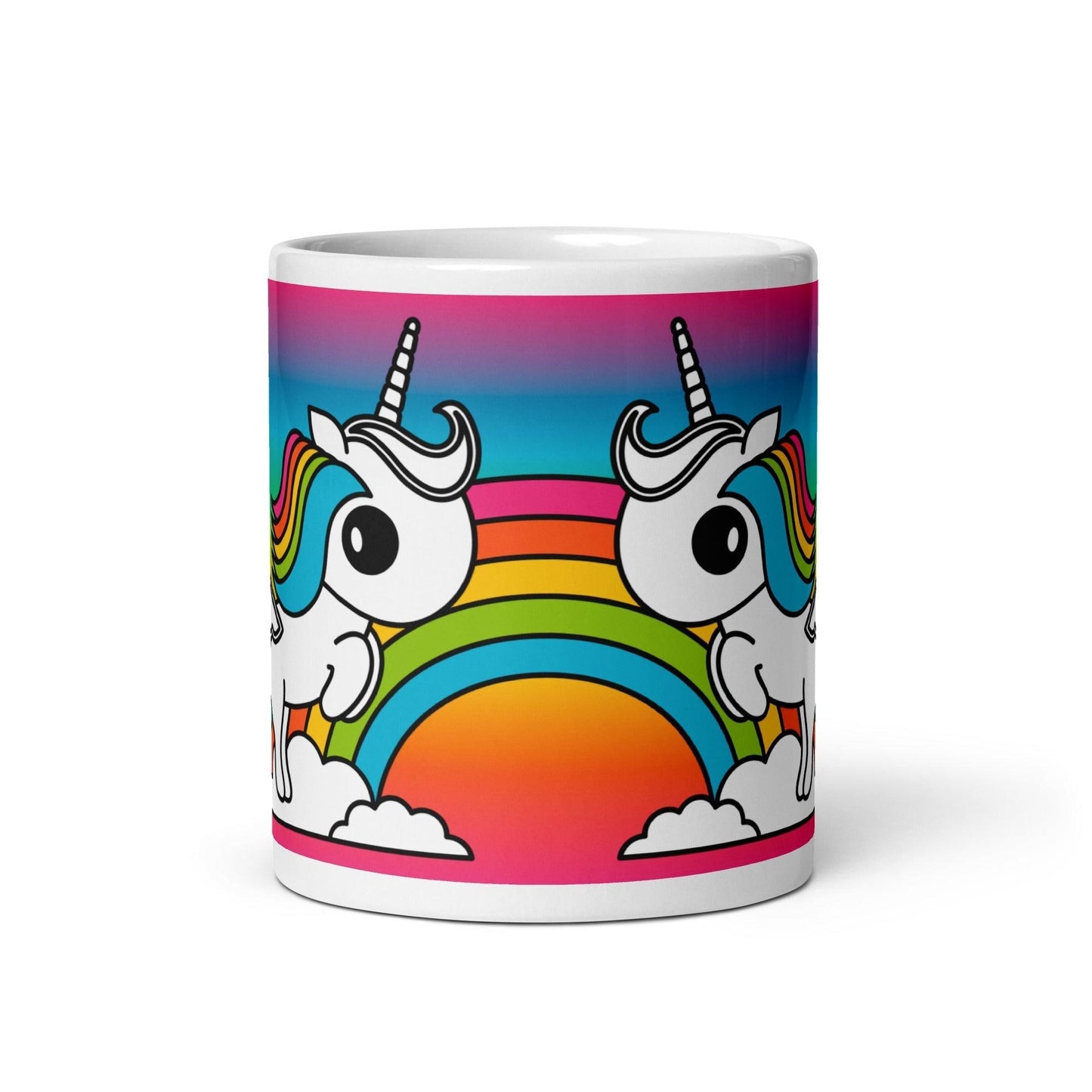 Mug - UNIQUE rainbow - Unicorns and rainbows print