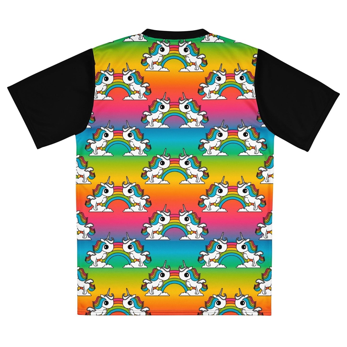 Sports Jersey - Sports Jersey - UNIQUE rainbow - Unicorns and rainbows print
